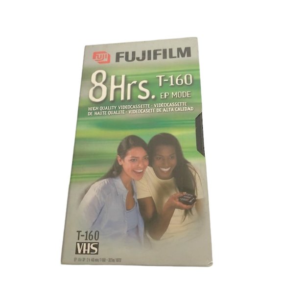 Fuji HQ T-160- 8Hours Recordable VHS Cassette Tapes - 1 - Picture 4 of 5